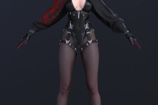 Stellar blade outfit shadow kunoichi g8f