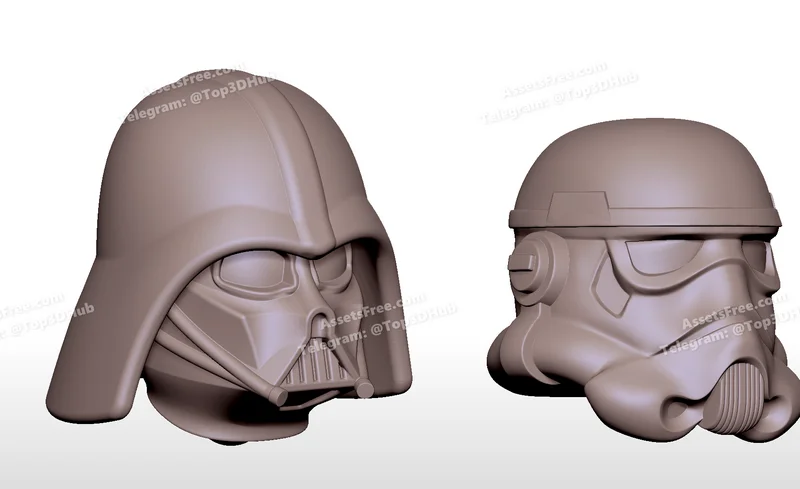 Storm troops and vadar helmet