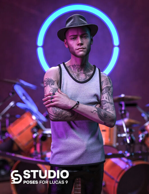 Studio poses for lucas 9