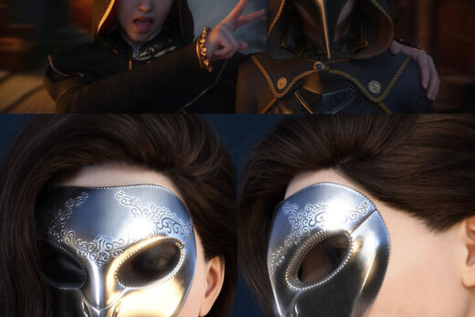 (ta) tan mask for genesis 8, 8.1 female