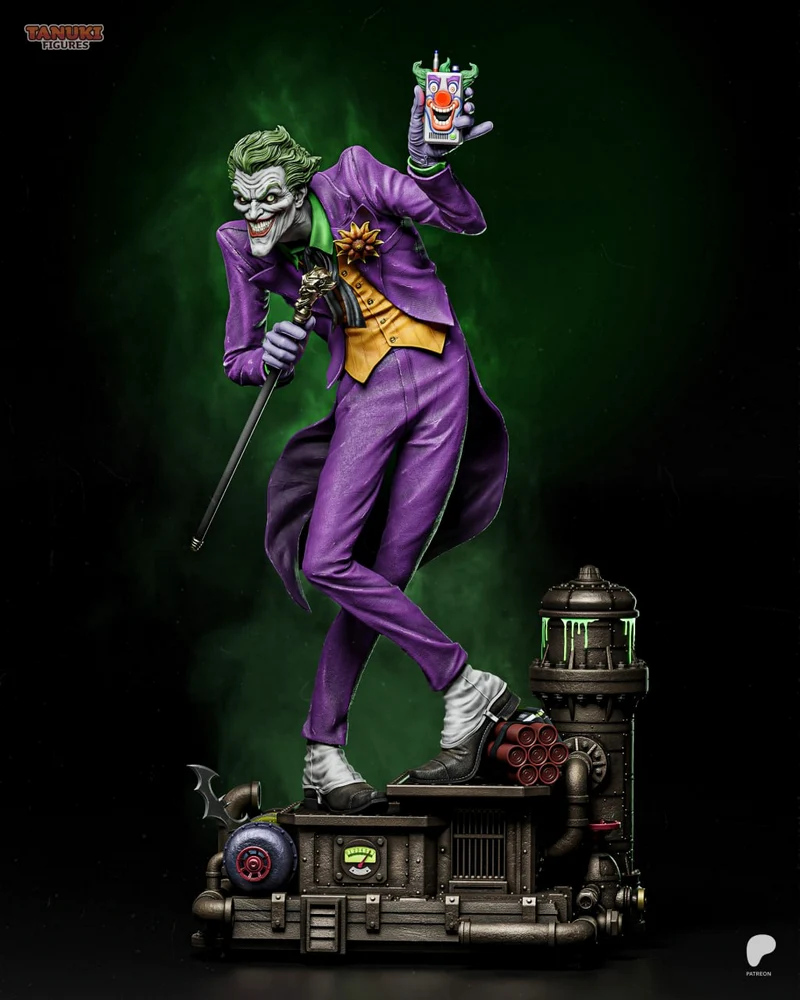 Tanuki figures joker batman fullsize