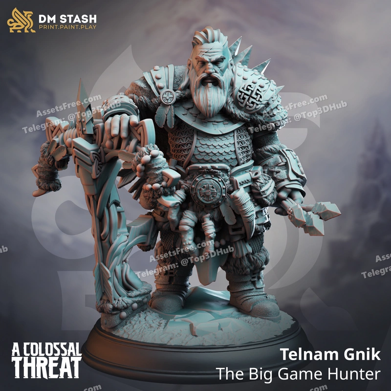 Telnam gnik the big game hunter