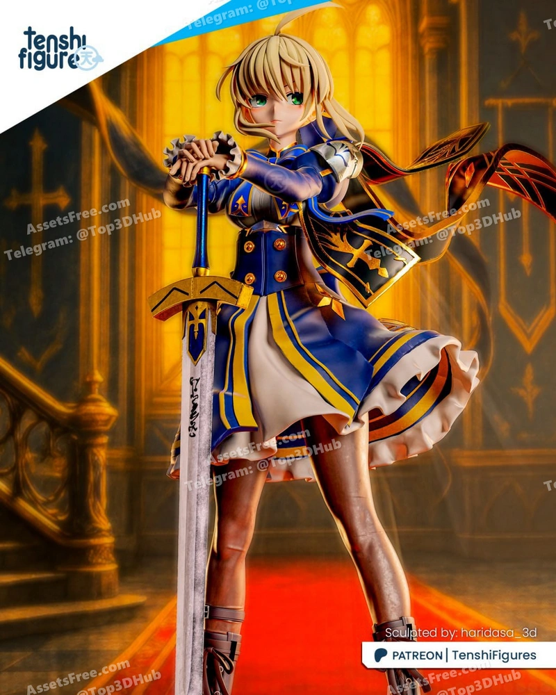 Tenshi figures fate saber
