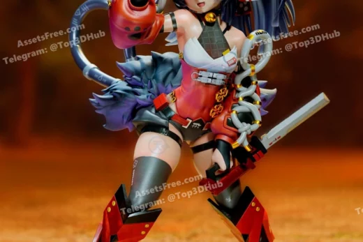 Tenshi figures zenless zone zero nekomiya mana