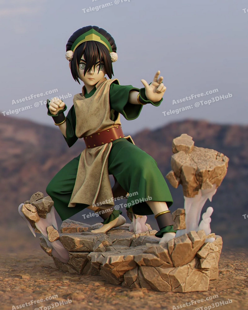 Toph – STL 3D Print Model | AssetsFree.com Toph