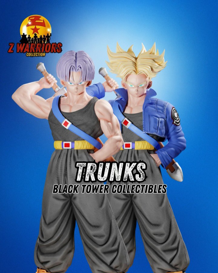 Trunks guerrero z black towe collectibles
