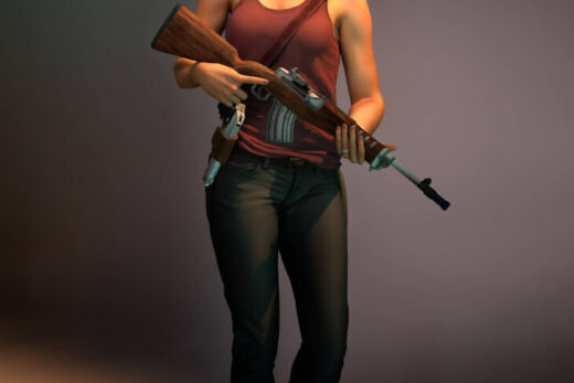 Uncharted 4 elena fisher daz3d genesis 9 female