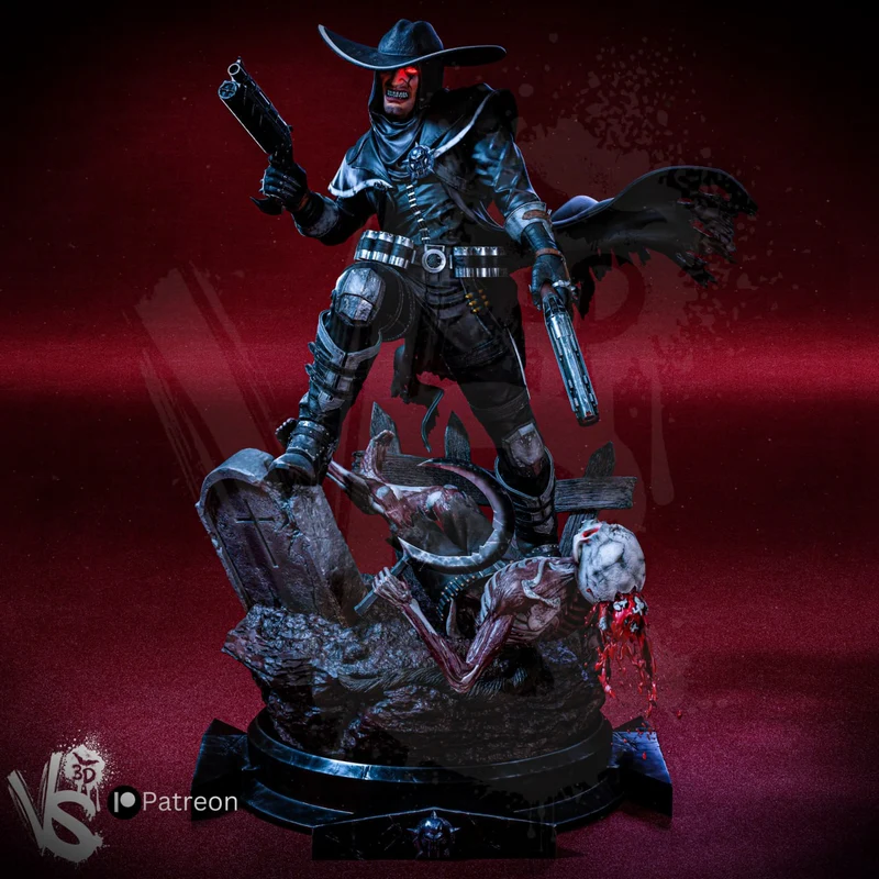 VS3D – Jericho Cross – Darkwatch Curse Of The West – STL 3D Print Model | AssetsFree.com Vs3d jericho cross darkwatch curse of the west