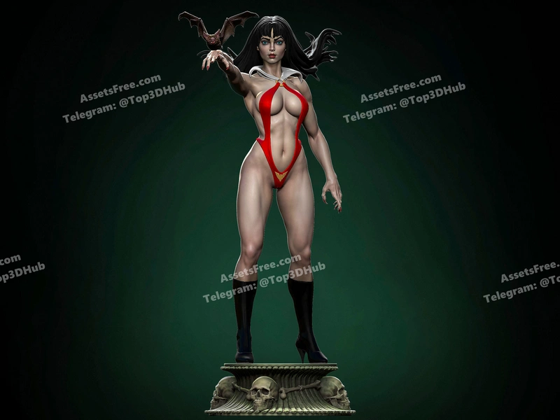 Vampirella – STL 3D Print Model | AssetsFree.com Vampirella