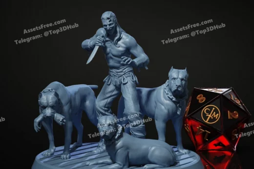 Whoreson ii (standing & with dogs variation)