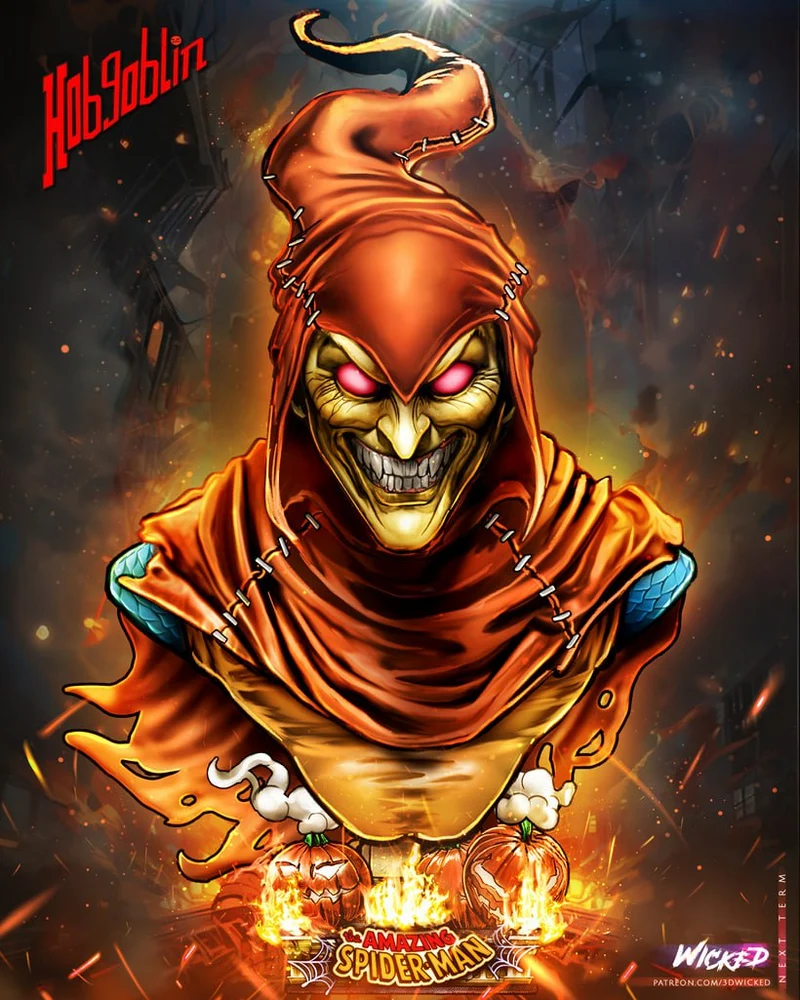 Wicked hobgoblin portrait bust @top3dhub