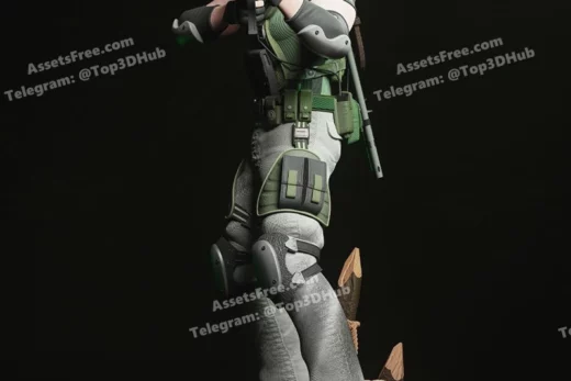 Yongblood sculpture chris redfield resident evil 5