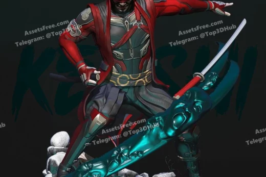 Yongblood sculpture kenshi