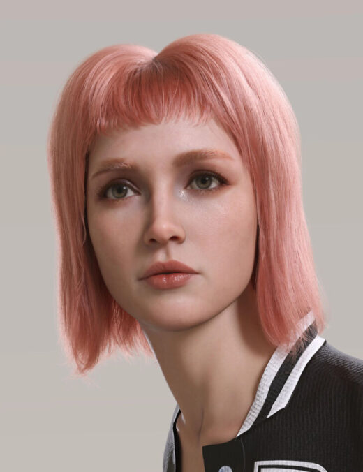 Dforce ak bold hair for genesis 9