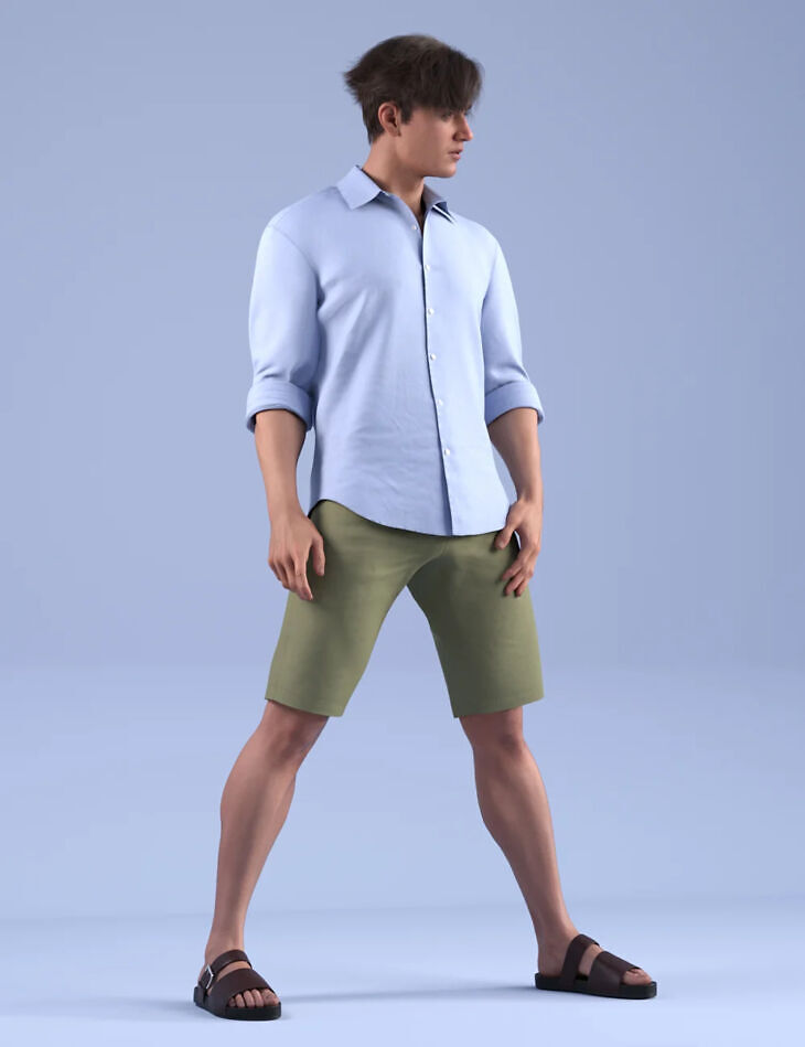 Dforce hnc24 men’s summer outfit for genesis 9