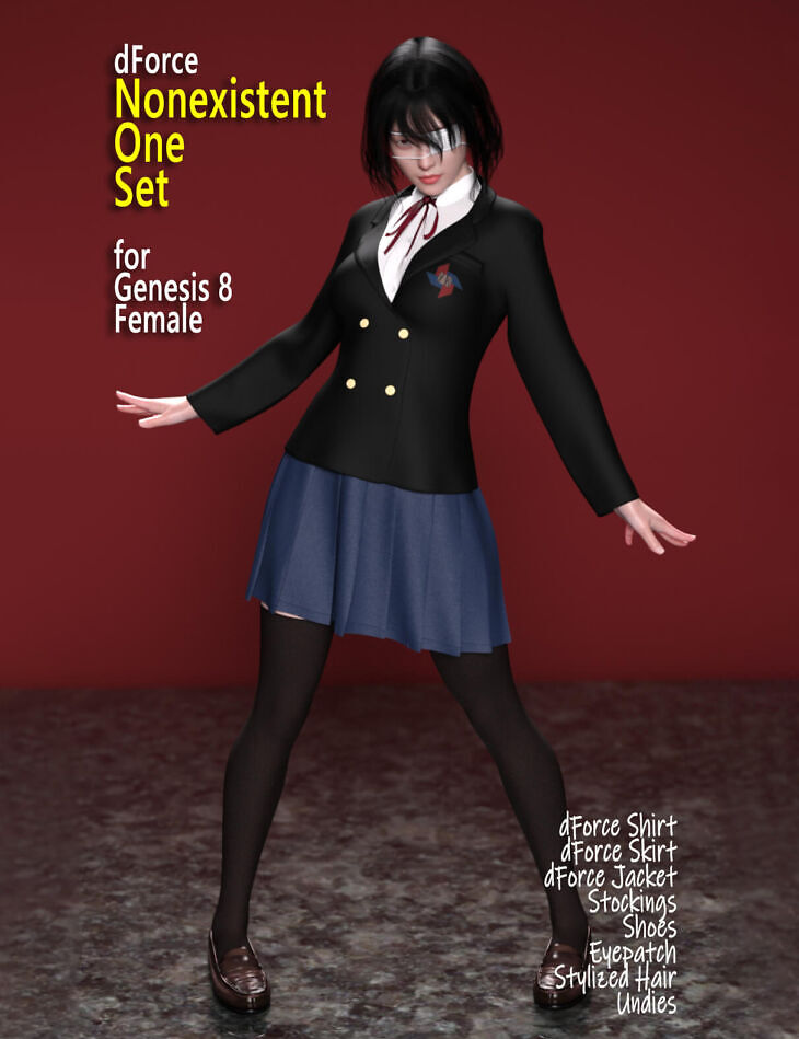 dForce Nonexistent One Set for G8 Female – STL 3D Print Model | AssetsFree.com Dforce nonexistent one set for g8 female