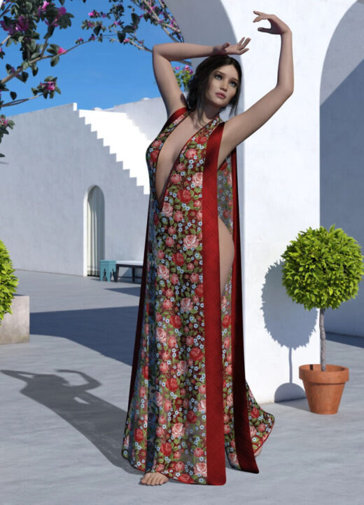 Dforce – aurora gown for g8f