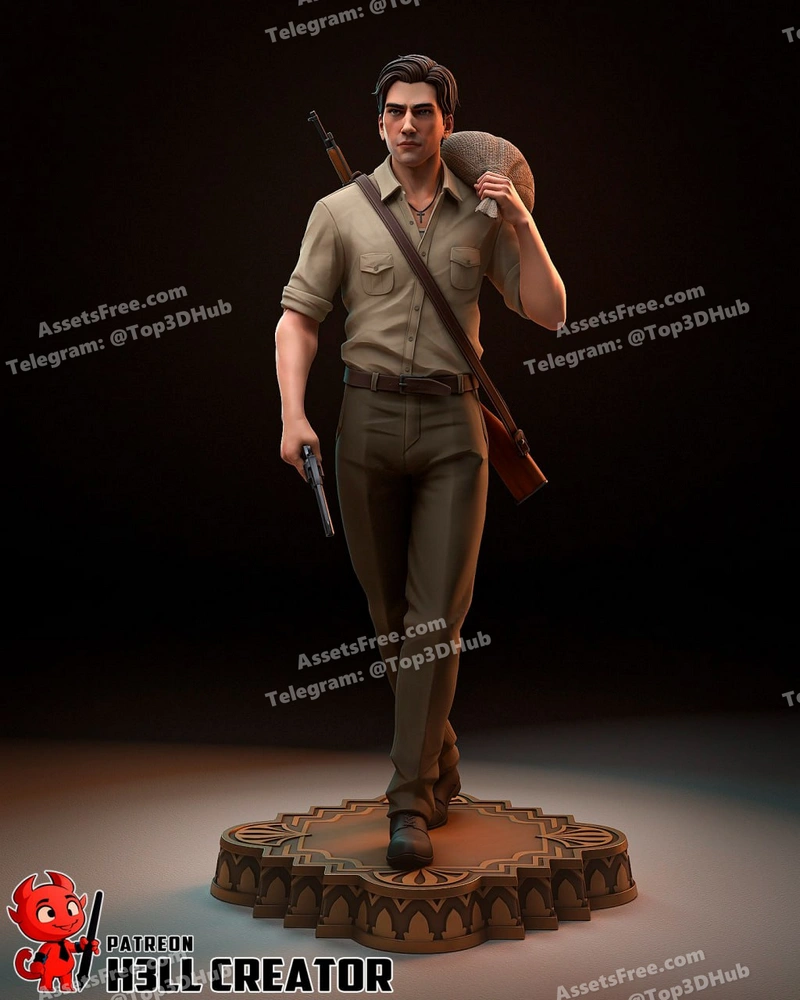 h3LL creator – Enzo Favara – STL 3D Print Model | AssetsFree.com H3ll creator enzo favara