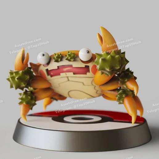 Klawf legendary pokemon scarlet and violet pokedex fan art pokemon