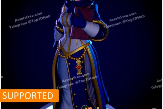 Minigames miniatures 2025 08 space nun librarian