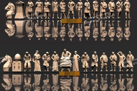 Шахматный набор Арабы Римляне