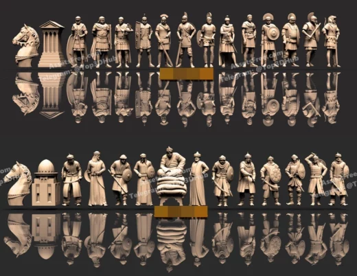 Шахматный набор Арабы Римляне