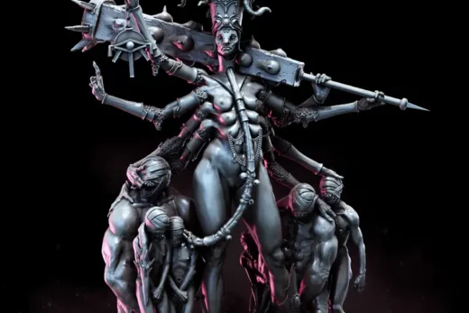 11 shaezarin, the first concubine 60mm base