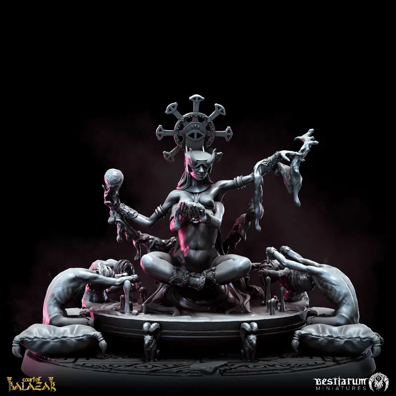 12_Weaver of Binding – 70mm Base – STL 3D Print Model | AssetsFree.com 12 weaver of binding 70mm base