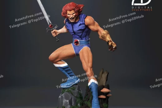 Atv digital sculptures lion o