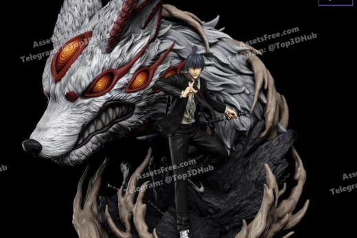 Aki hayakawa x fox devil (non supported stl)