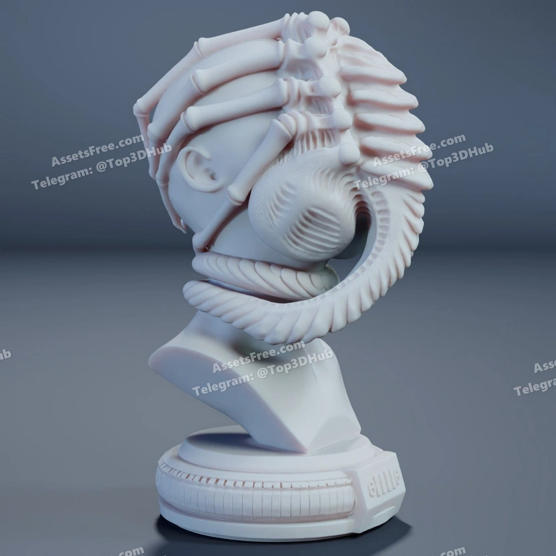 Alien Facehugger – STL 3D Print Model | AssetsFree.com Alien facehugger
