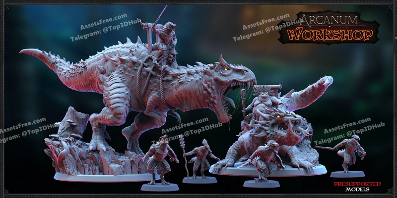 Arcanum workshop 2022 march lizardmen