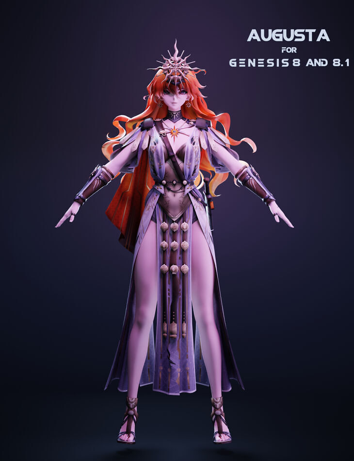 Augusta for genesis 8 and 8.1 female