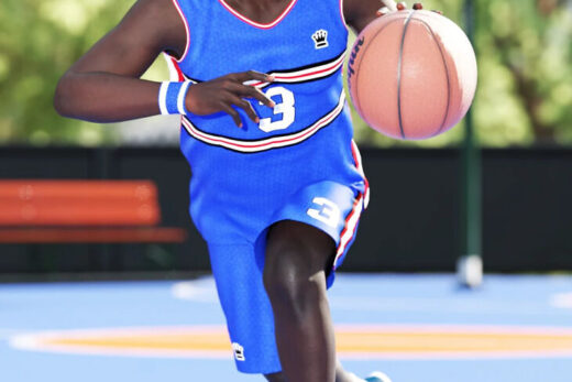 Basketball hierarchical poses for genesis 9 and xi sports ball set