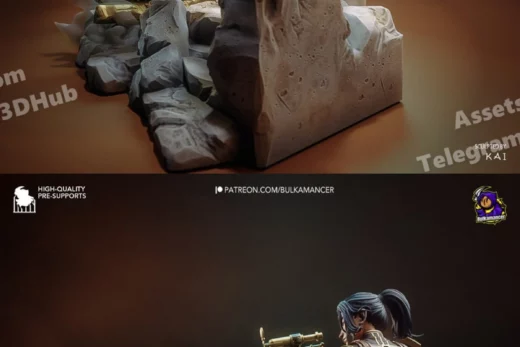 Bulkamancer sculpts caitlyn arcane