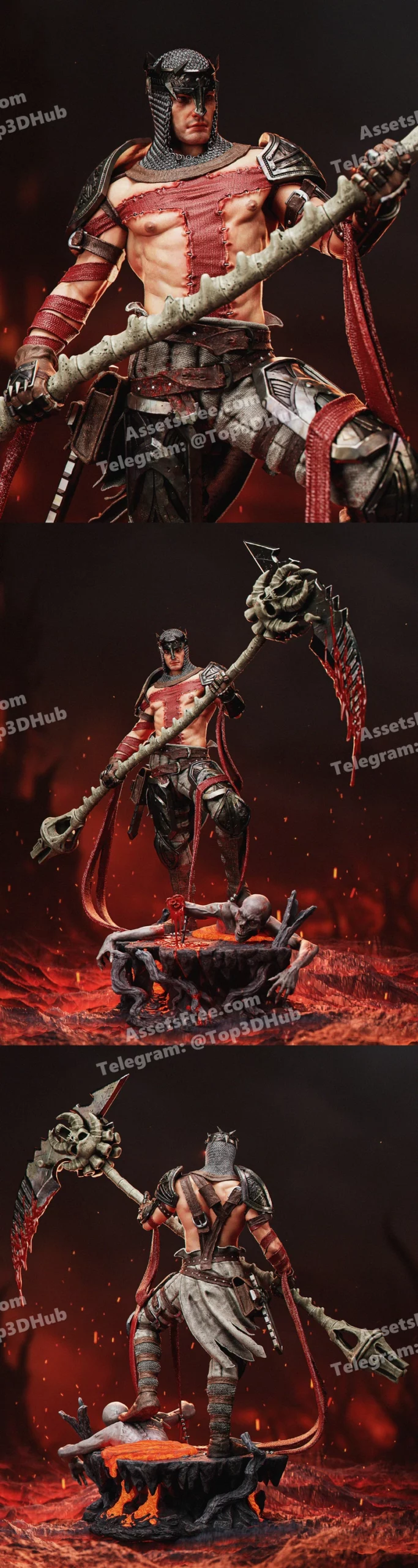 CA 3D Studios – Dante Inferno – 3D Print Model – STL 3D Print Model | AssetsFree.com Ca 3d studios dante inferno 3d print model