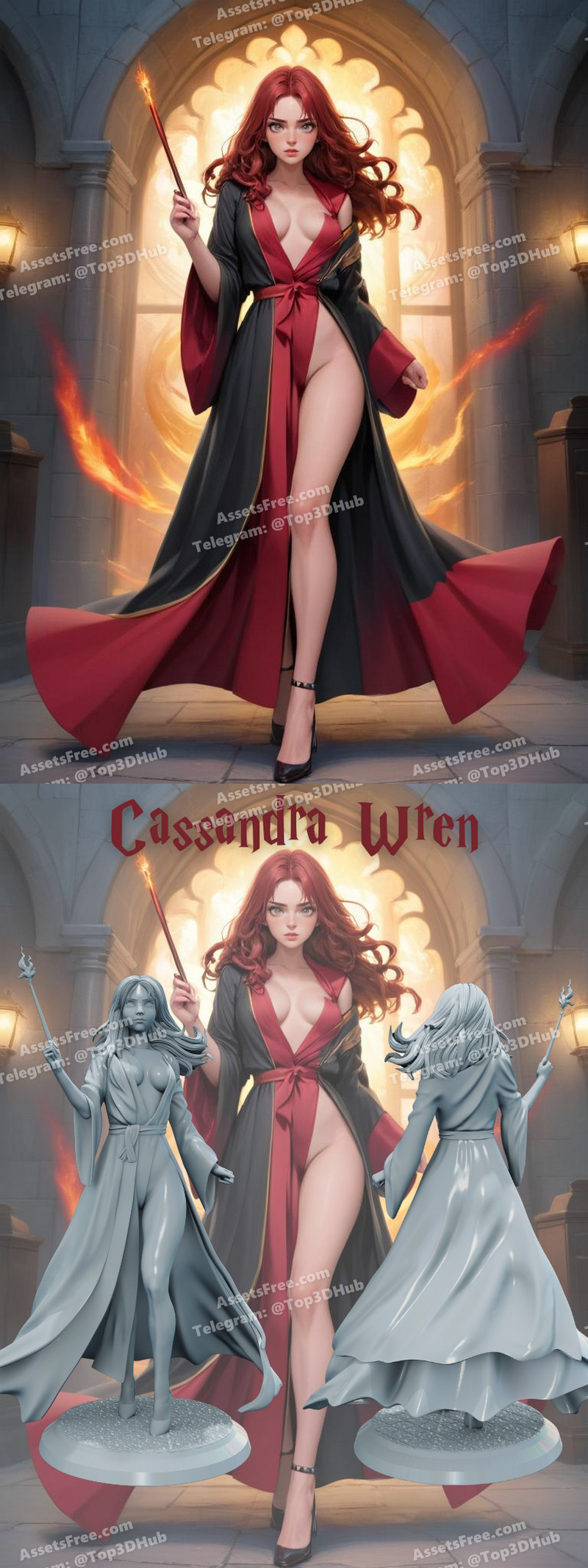 Cassandra Wren + NSFW – STL 3D Print Model | AssetsFree.com Cassandra wren + nsfw