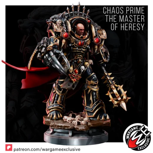 Chaos prime the master of heresy