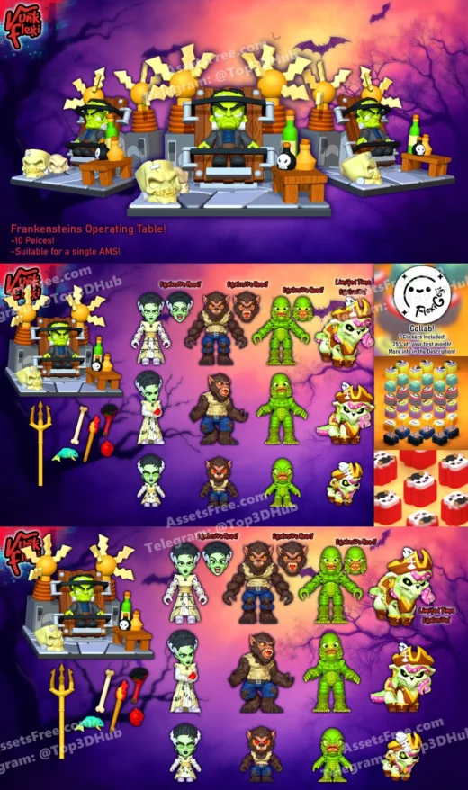 Classic monsters release