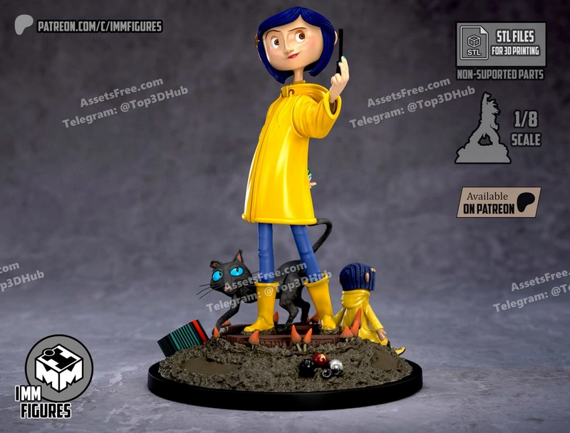 Coraline imm figures
