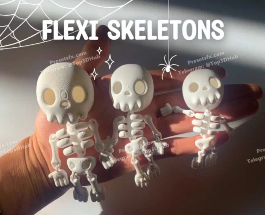 Cute+skeleton+articulated+flexi