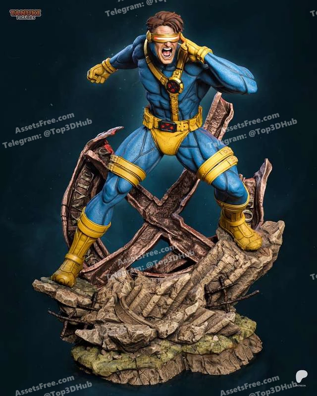 Cyclops_Fullsize_TanukiFigures – STL 3D Print Model | AssetsFree.com Cyclops fullsize tanukifigures