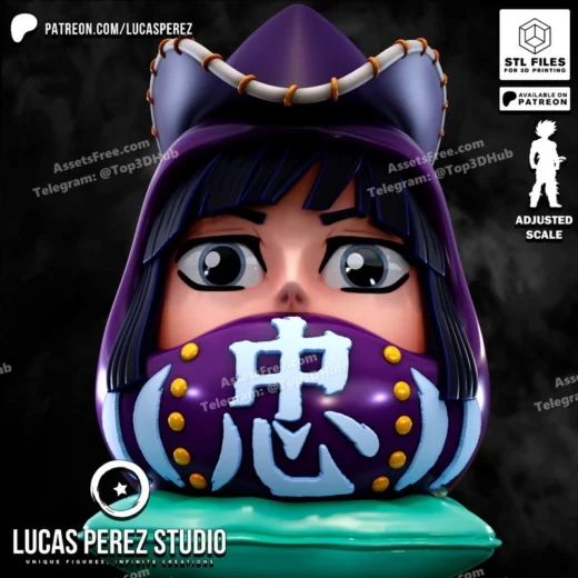 Daruma nico robin stl