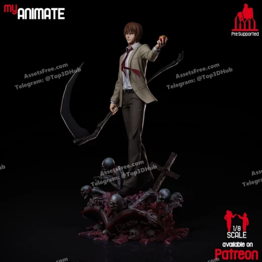 Death note light yagami myanimate