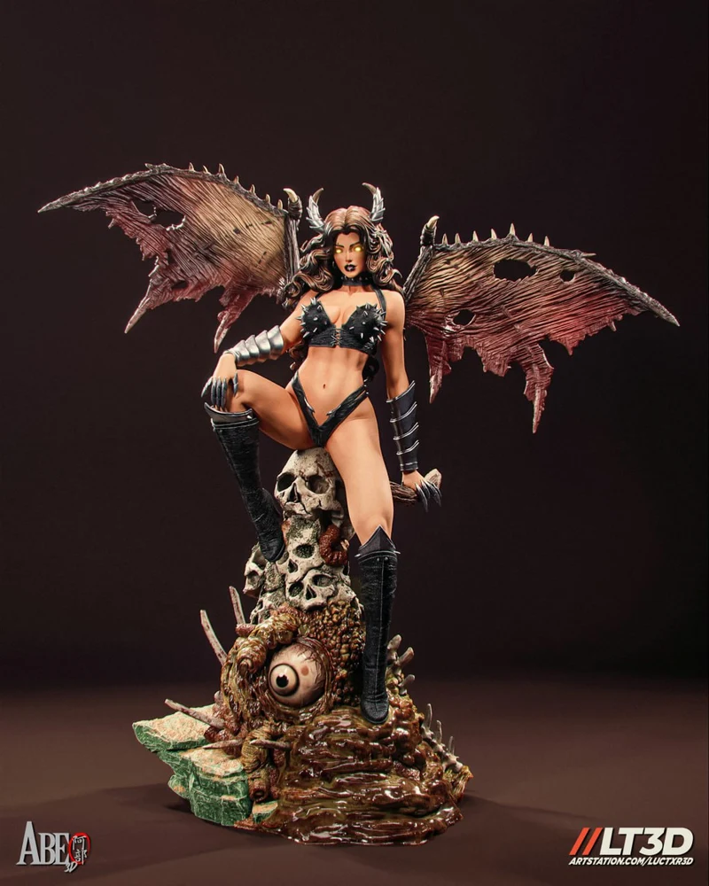 Demon – STL 3D Print Model | AssetsFree.com Demon