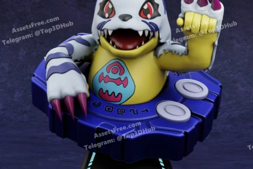 Digimon gabumon merge project