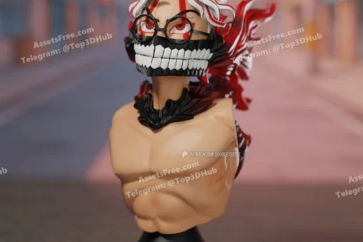 Double vertex okarun takakura ken dandadan bust figure