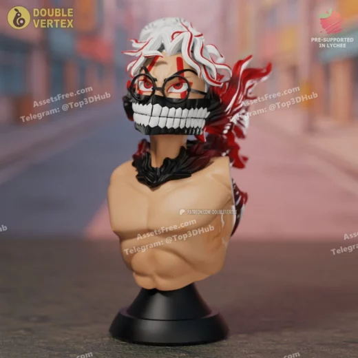 Double vertex okarun takakura ken dandadan bust figure