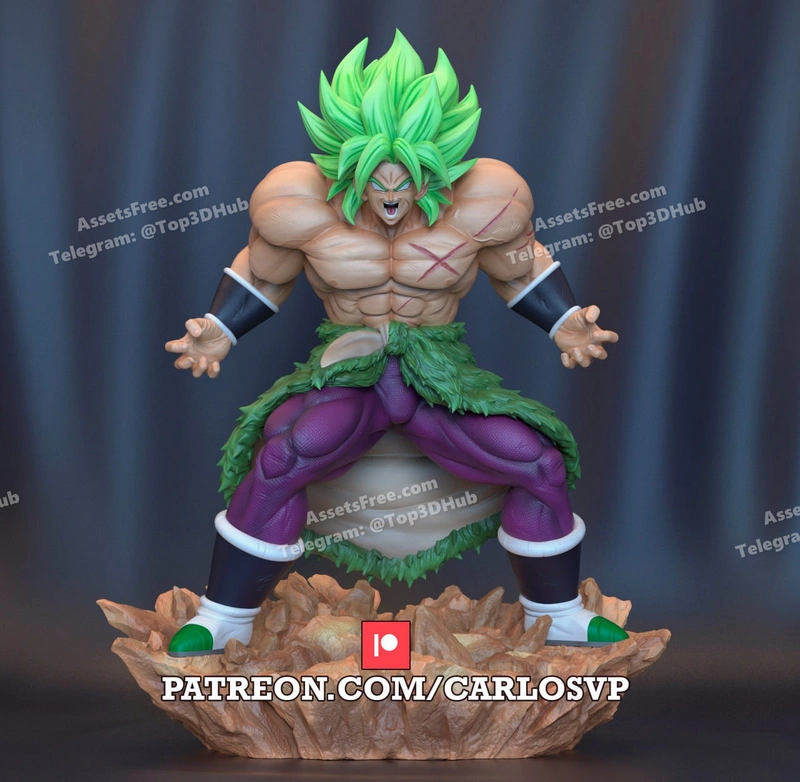 Dragon ball broly ssj2 carlosvp