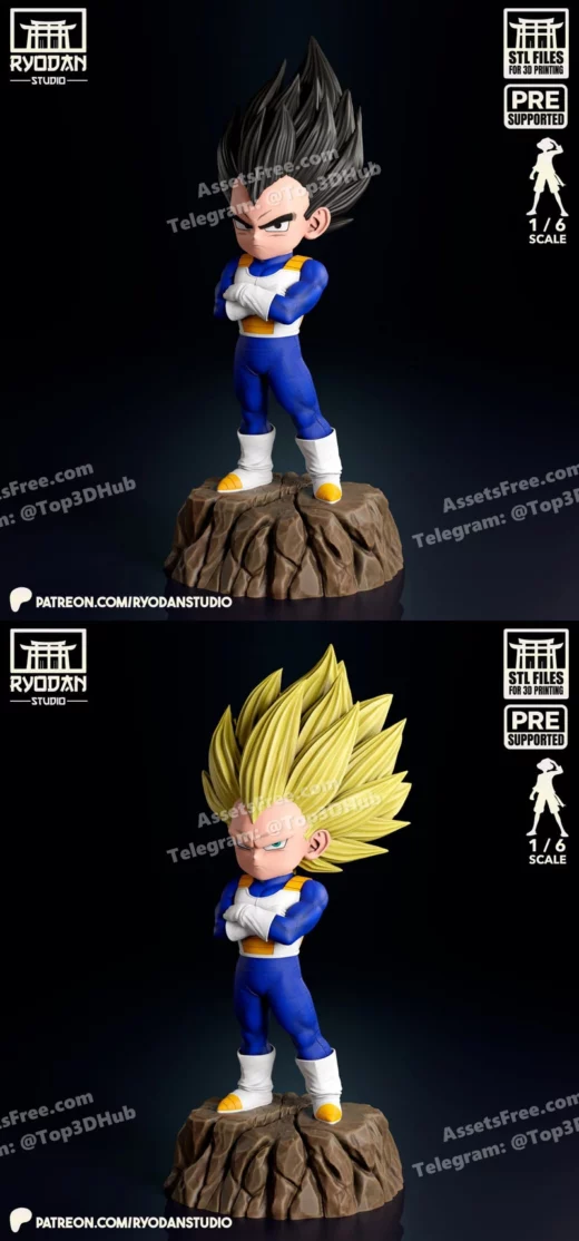 Dragon ball vegeta daima ryodan studio